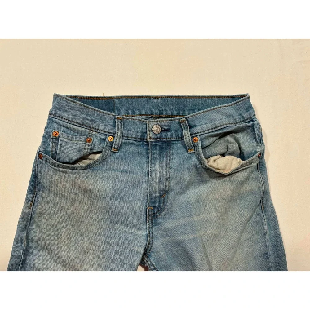 Levis 512 Slim Taper Fit Mens Light Wash Denim Jeans W30 L30